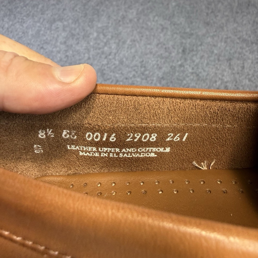 GH Bass Weejuns Larson Penny Loafers Brown Men's 8.5 2E New In Box - Picture 4 of 9